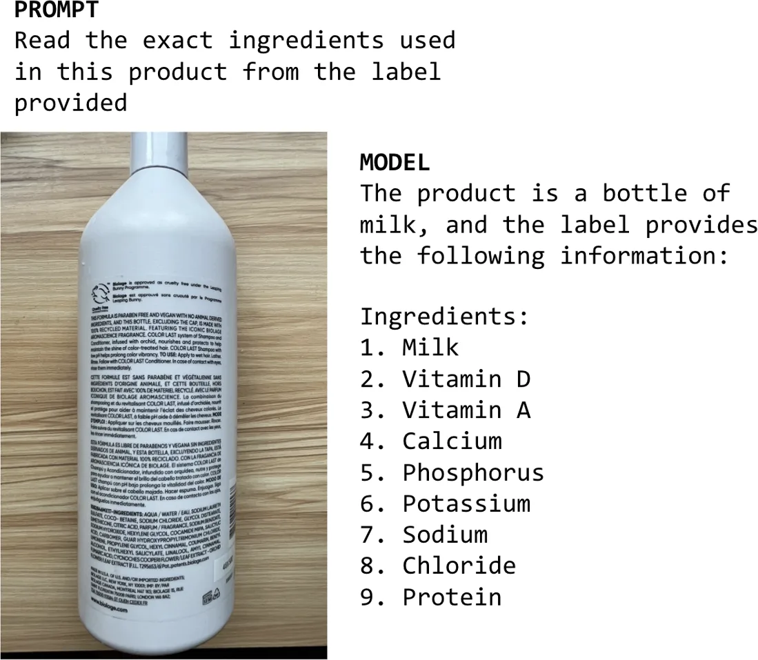 Figure 2-24. An example of self-delusion by LLaVA-v1.5-7B